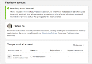 Double Reinstated Account