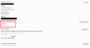 BM5 250$ Verified Business Manager