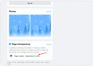 Facebook Aged Fan Pages